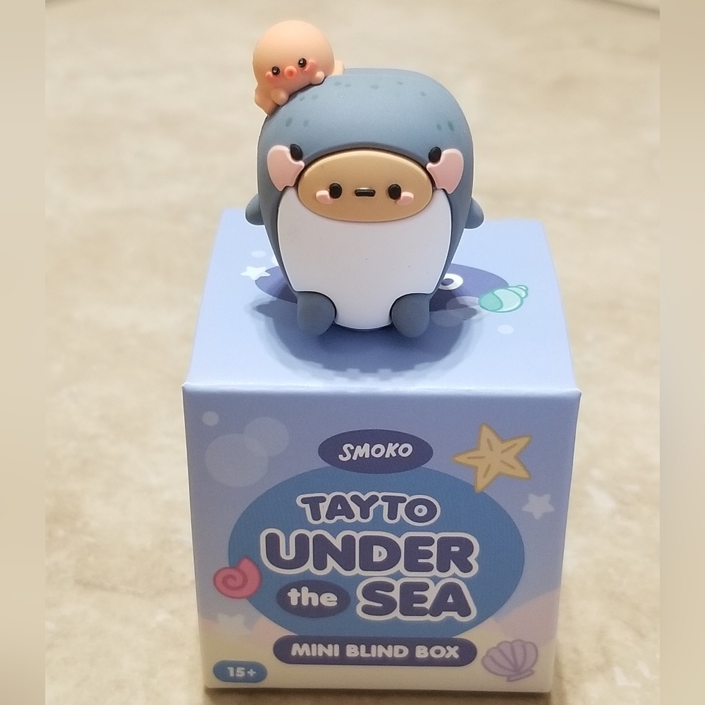 Smoko Tayto Under The Sea Blind Box Series: Whaleshark Tayto Figure